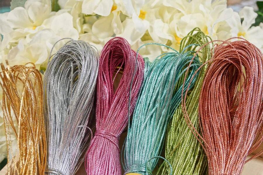 Шнур метализированный