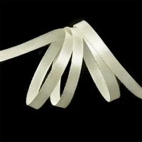 Лента атласная, 6 мм, 3002, кремовый