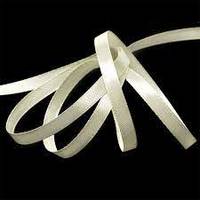 Лента атласная, 6 мм, 3004, св.кремовый