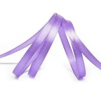 Лента атласная, 6 мм, 3119, ярк.сиреневый