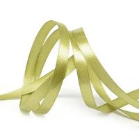 Лента атласная, 6 мм, 3142, оливковый