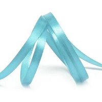 Лента атласная, 6 мм, 3153, бирюзовый