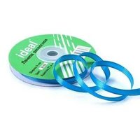 Лента атласная, 6 мм, 3155, ярк.бирюзовый