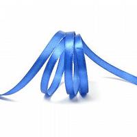 Лента атласная, 6 мм, 3161, василёк