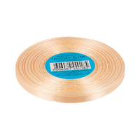 Лента атласная, 6 мм, 006, св.персиковый