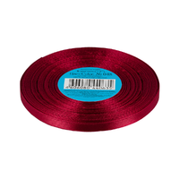 Лента атласная, 6 мм, 048, бордовый