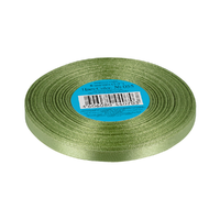 Лента атласная, 6 мм, 055, болотный