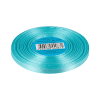 Лента атласная, 6 мм, 072, т.голубой