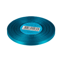 Лента атласная, 6 мм, 074, яр.голубой