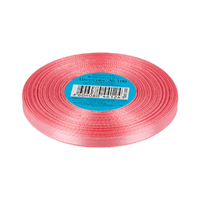 Лента атласная, 6 мм, 109, гр.розовый