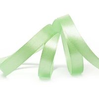 Лента атласная, 12 мм, 3028, св.зелёный