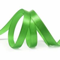 Лента атласная, 12 мм, 3042, зелёный