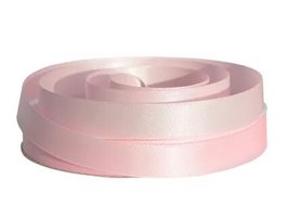 Лента атласная, 12 мм, 3052, бл.розовый