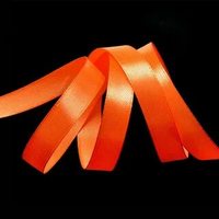 Лента атласная, 12 мм, 3070, оранжевый