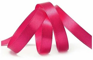 Лента атласная, 12 мм, 3081, малиновый