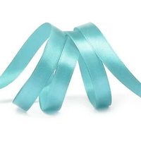 Лента атласная, 12 мм, 3154, сине-зелёный