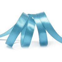 Лента атласная, 12 мм, 3156, морская волна