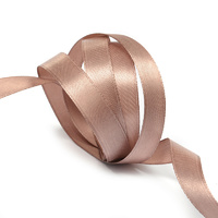 Лента атласная, 12 мм, 4814, бежевый