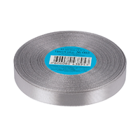 Лента атласная, 12 мм, 003, св.серый