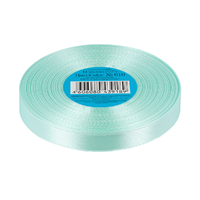 Лента атласная, 12 мм, 010, мятный