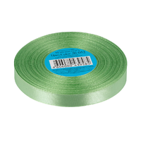 Лента атласная, 12 мм, 052, травяной