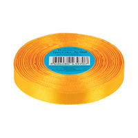 Лента атласная, 12 мм, 064, жёлтый