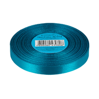 Лента атласная, 12 мм, 074, яр.голубой