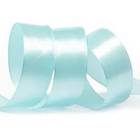 Лента атласная, 25 мм, 3152, св.бирюзовый