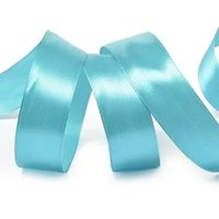 Лента атласная, 25 мм, 3153, бирюзовый