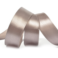 Лента атласная, 25 мм, 3169, серый