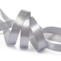 Лента атласная, 25 мм, 3170, т.серый