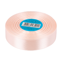 Лента атласная, 25 мм, 004, бл.розовый