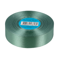 Лента атласная, 25 мм, 032, хаки