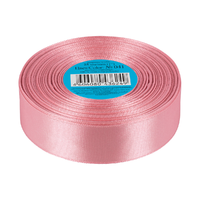 Лента атласная, 25 мм, 041, розовый