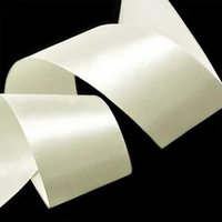 Лента атласная, 50 мм, 3002, кремовый