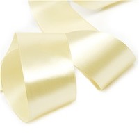Лента атласная, 50 мм, 3007, св.бежевый