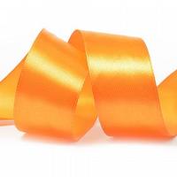 Лента атласная, 50 мм, 3020, ярк.оранжевый