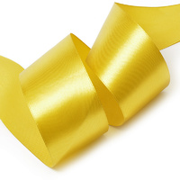 Лента атласная, 50 мм, 3023, т.золотой