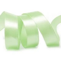 Лента атласная, 50 мм, 3028, св.зелёный