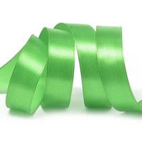 Лента атласная, 50 мм, 3040, ярк.зелёный