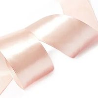 Лента атласная, 50 мм, 3059, карамель