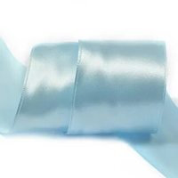 Лента атласная, 50 мм, 3105, голубой