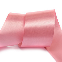 Лента атласная, 50 мм, 4149, розовый