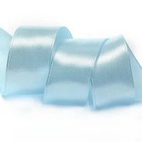 Лента атласная, 50 мм, 4308, голубой