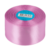 Лента атласная, 50 мм, 045, св.лиловый