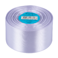Лента атласная, 50 мм, 081, св.фиолетовый