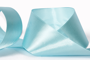 Лента атласная, 50 мм, 133, голубой