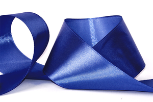 Лента атласная, 50 мм, 136, св.синий