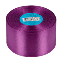 Лента атласная, 50 мм, 143, фиолетовый