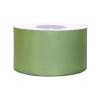 Лента атласная, 50 мм, 111, фисташковый